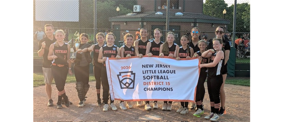 2026 Majors Softball District Champs