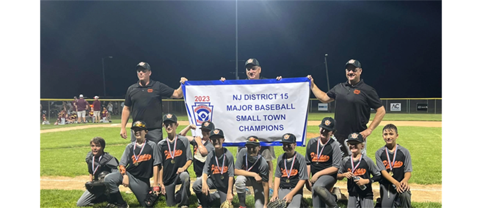 2023 Majors Baseball Small Town Champs